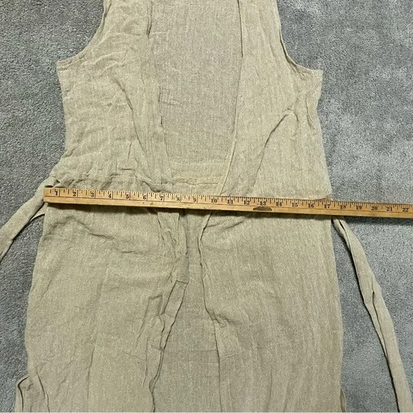 Chinta Mani Alchemi Tunic Womens Small 100% Cotton Beige Bohemian - Picture 13 of 15